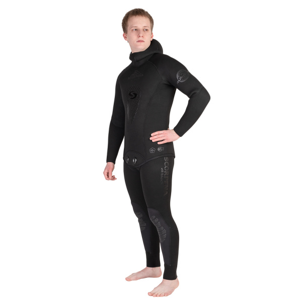 Гидрокостюм Scorpena AllBlack 7мм (XXL)